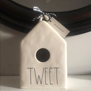 Rae Dunn TWEET birdhouse
